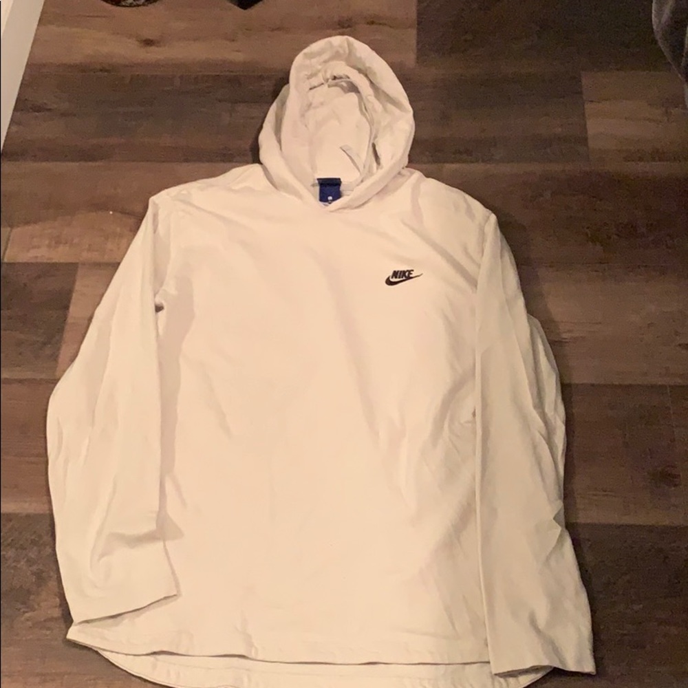 Nike hooded sweatshirt.